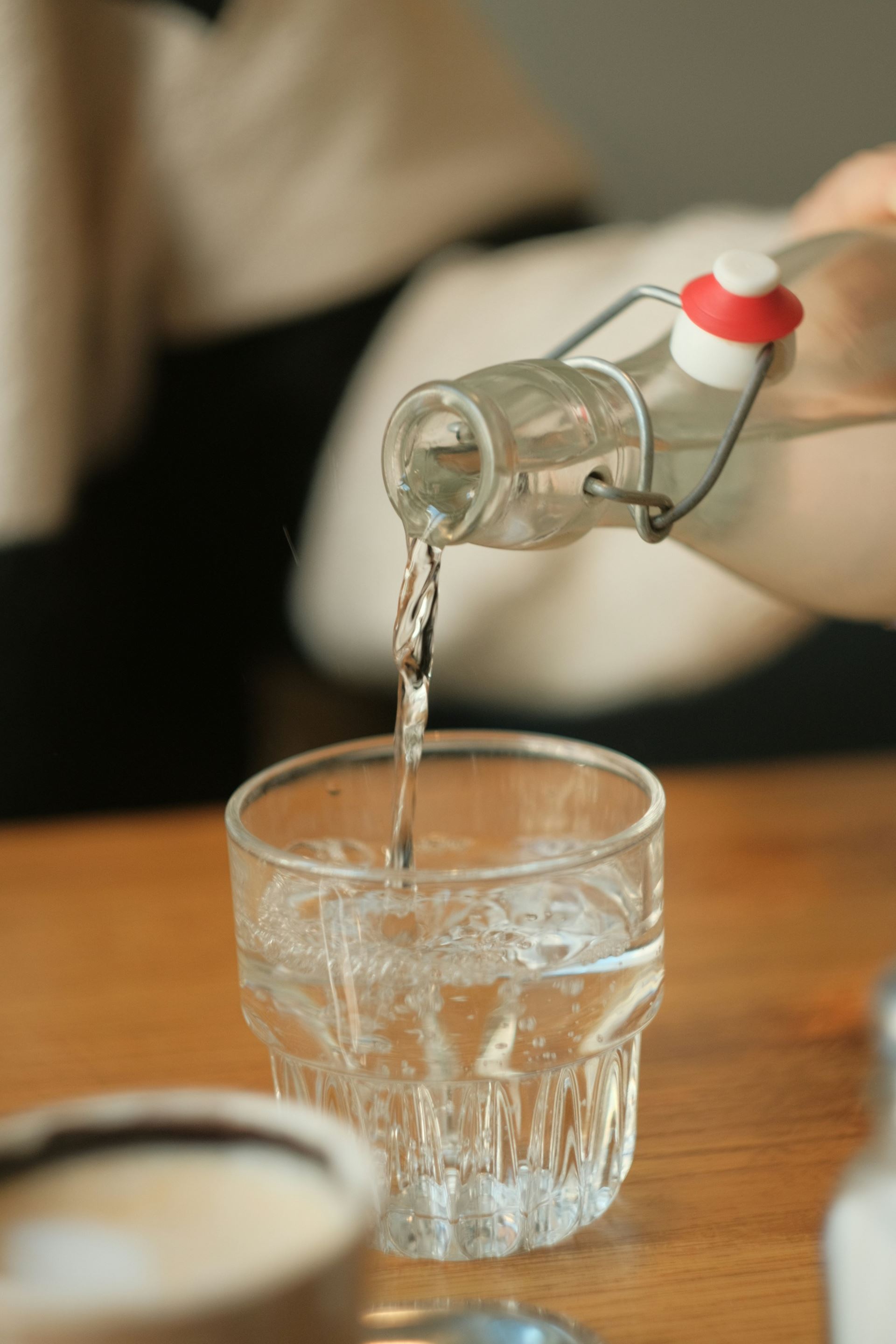 bottle of water